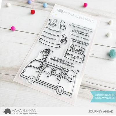 Mama Elephant Stempel - Journey Ahead